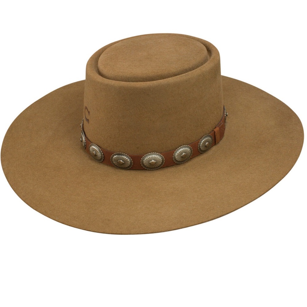 Charlie 1 Horse Women's High Desert Wool Felt Western Hat Size: M Color: Pecan
